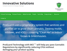 Tablet Screenshot of innovative-solutions.org